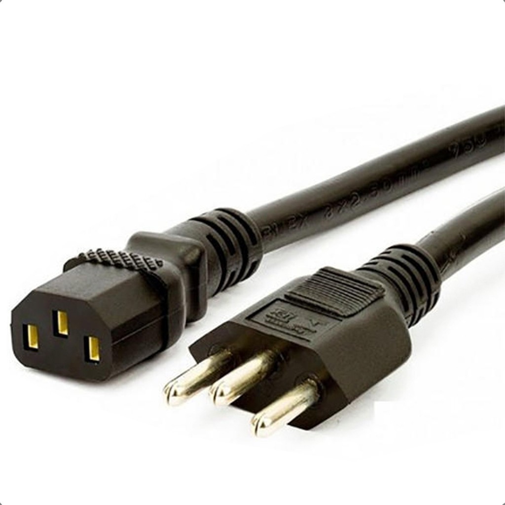 Cabo força (cpu - fonte atx) 1.5 metros 3 x 0.50 3a