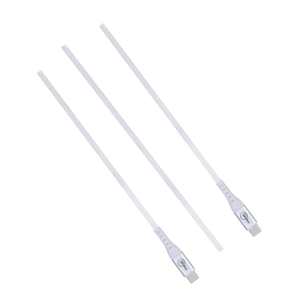 Cabo USB-C para USB-C 1,2 m, Originais iPlace, Branco em Oferta na Shopee