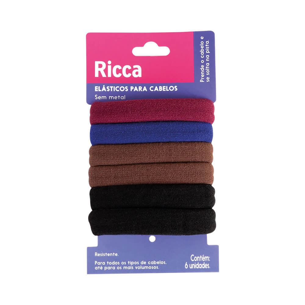 Elástico Ricca Grosso Winter 6 Unidades em Oferta na Shopee