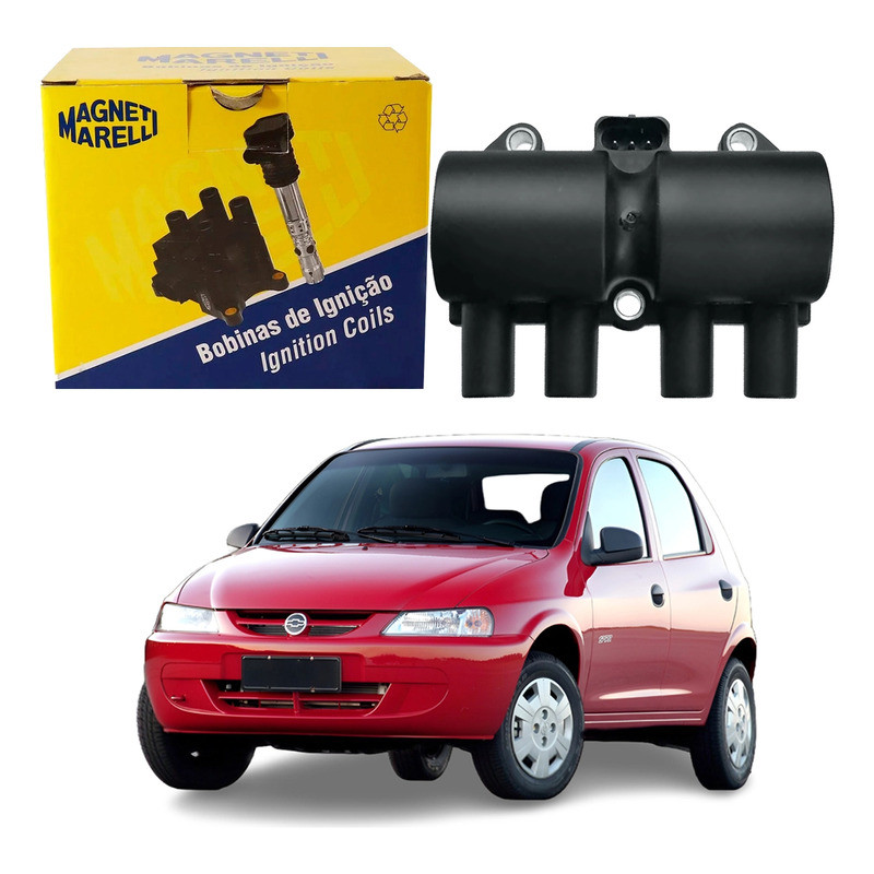 Bobina De Ignição Marelli Celta 1.4 Gasolina 2003 A 2005 em Oferta na Shopee