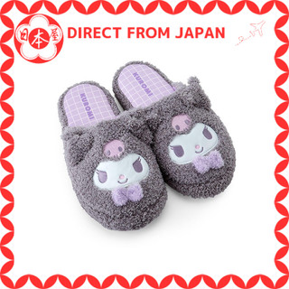 [Direto do Japão] Chinelo , Slide [Sanrio em Forma de rosto Kuromi aprox . 25 cm 287539