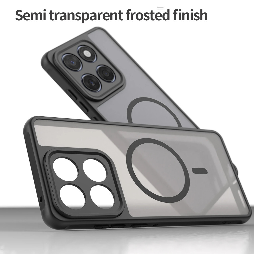 Capa Para Motorola Edge 70 60 Pro Edge60 Fusion 60s Airbags Anti-Queda PC Rígido + TPU Magnética De Telefone em Oferta na Shopee