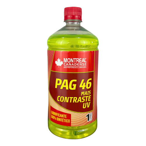 Óleo Compressor Ar Condicionado R134a Pag 46 Contraste Ultra