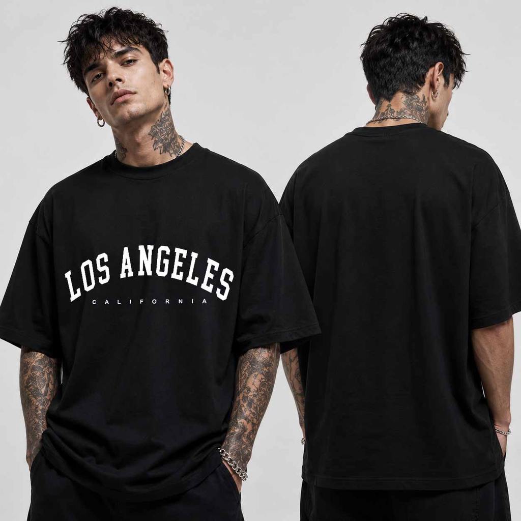 Camiseta Oversized Unissex Cidade Urbana Cultura Americana Streetwear Estampa Premium 100% Algodão