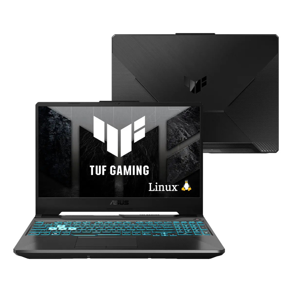 Notebook Gamer ASUS TUF A15 Ryzen 7 RTX 3050 8GB 512GB SSD 15,6" Linux Caixa Abe