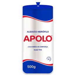 Algodão Apolo Rolo Hidrófilo Limpeza Facial Removedor Maquiagem Esmaltes 250g 500g