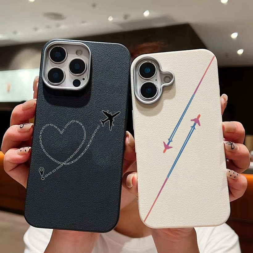Capa De Couro PU Com Padrão De Rota De Avião Inspirado Em Viagem Para Samsung A56 A36 A37 A57 A73 A24 A34 A54 A25 A35 A5