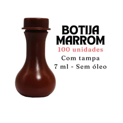 Botija, Moringa marrom Para Óleo De Unção 7ml Pacote com 100 Unid
