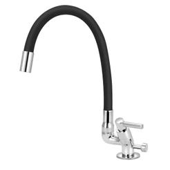 Torneira Cozinha Mesa Filtro Purificador Universal Gourmet Flexível Silicone Metal Colorida 1/4v