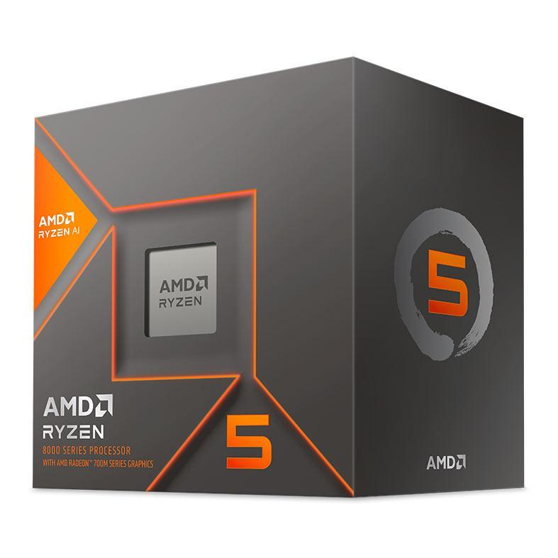 Processador AMD Ryzen 5 8600G 6-Core 12-Threads 4.3GHz(5.0GHz Turbo)Cache 22MB AM5, 100-100001237BOX