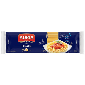 Adria Macarrão furado com ovos 5 500g