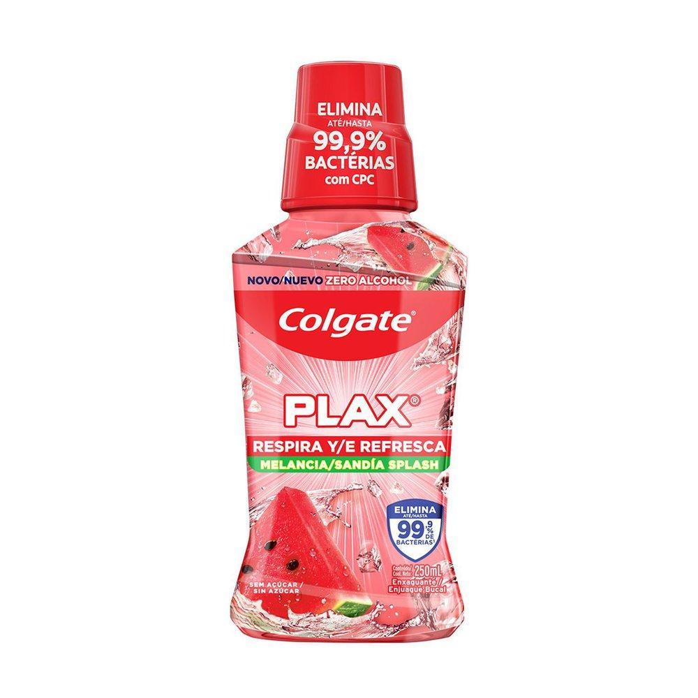 Enxaguante Bucal Colgate Plax Zero Álcool Melancia 250ml