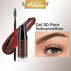 SACE LADY Gel para Sobrancelhas à Prova d'Água, Creme de Sobrancelha com Pigmento, Longa Duração, Cosméticos com Pincel