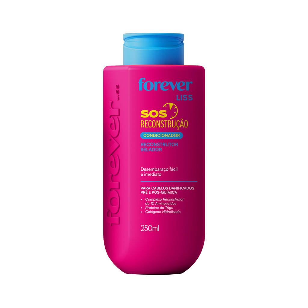 Condicionador SOS Reconstrução Forever Liss 250ml