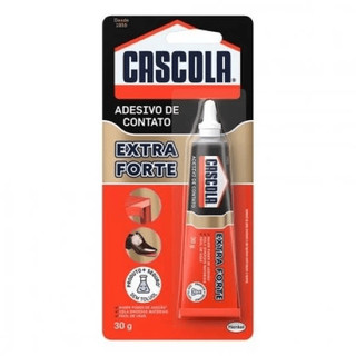 Cascola Extra sem Toluol, Cola de Contato, Bisnaga, 1x30g