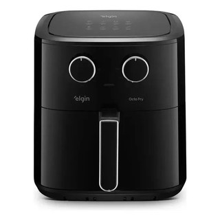 Fritadeira Air Fryer Elgin Octo Fry 8 Litros 1.800w Preto