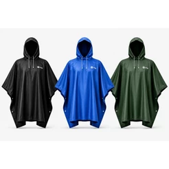 Capa De Chuva Poncho Compacto Impermeável Ntk Com Capuz