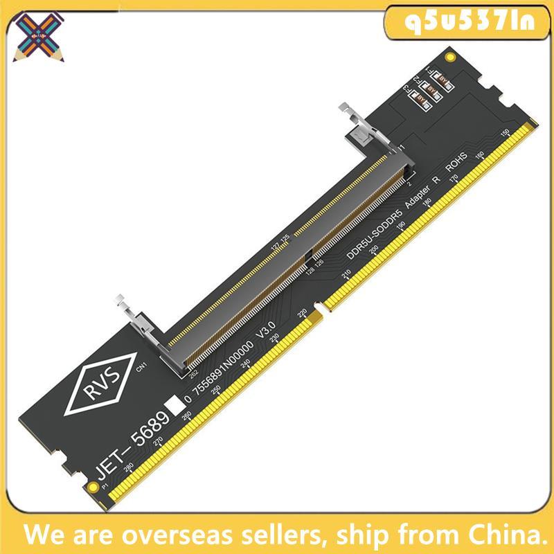 Memória DDR5 Atualizada Para Laptop , Adaptador De Mesa SO DDR5 UDIMM , Testador De Cartão DDR Conversor