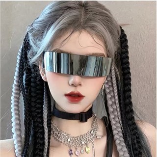 Óculos de sol femininos, estilo wayfarer, sem aro, de titânio, casuais, para uso diário, hipoalergênicos, com visão ampl