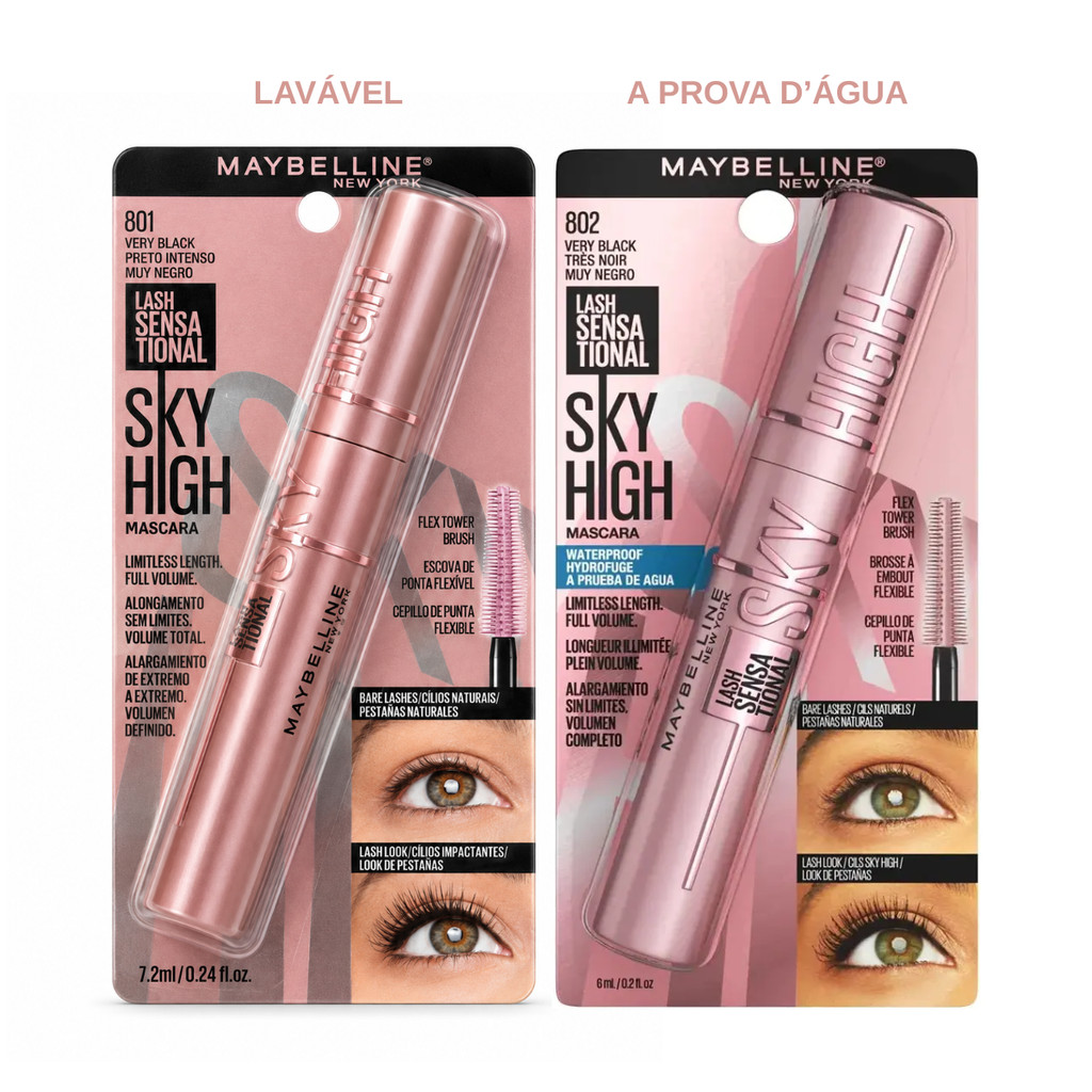 MÁSCARA DE CÍLIOS MAYBELLINE NY SKY HIGH