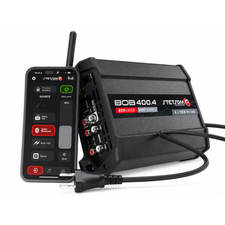 Amplificador Bob400.4 Stetsom Com Fonte Bivolt 127V/220V

