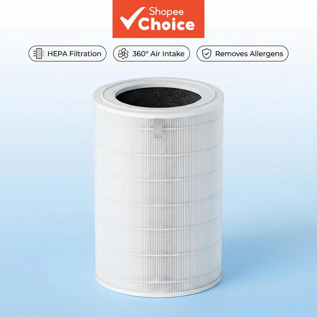 Filtro de Substituição para Purificador Xiaomi 5 AC-M24-SC & AC-M25-SC, Acessóri