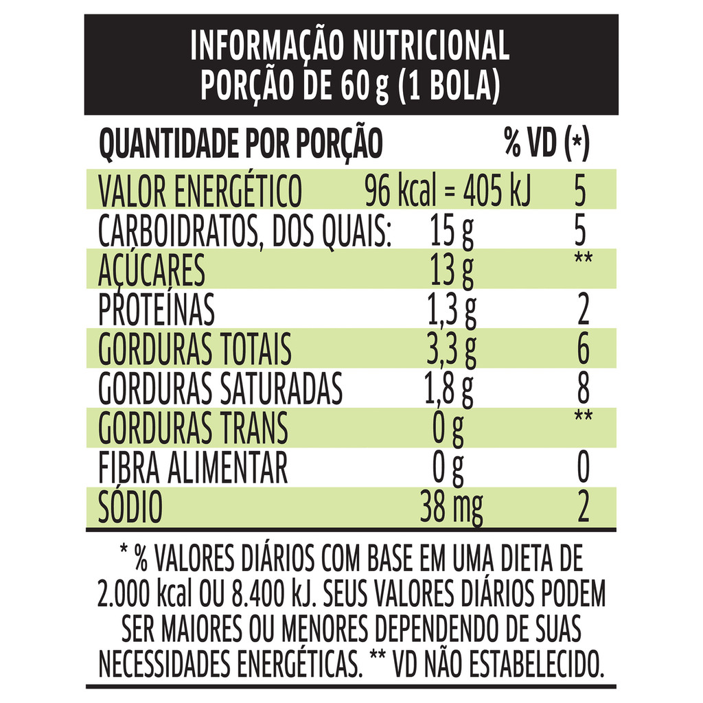 Kibon Sorvete creme Cremosíssimo 1.5L — imagem 2 de 2