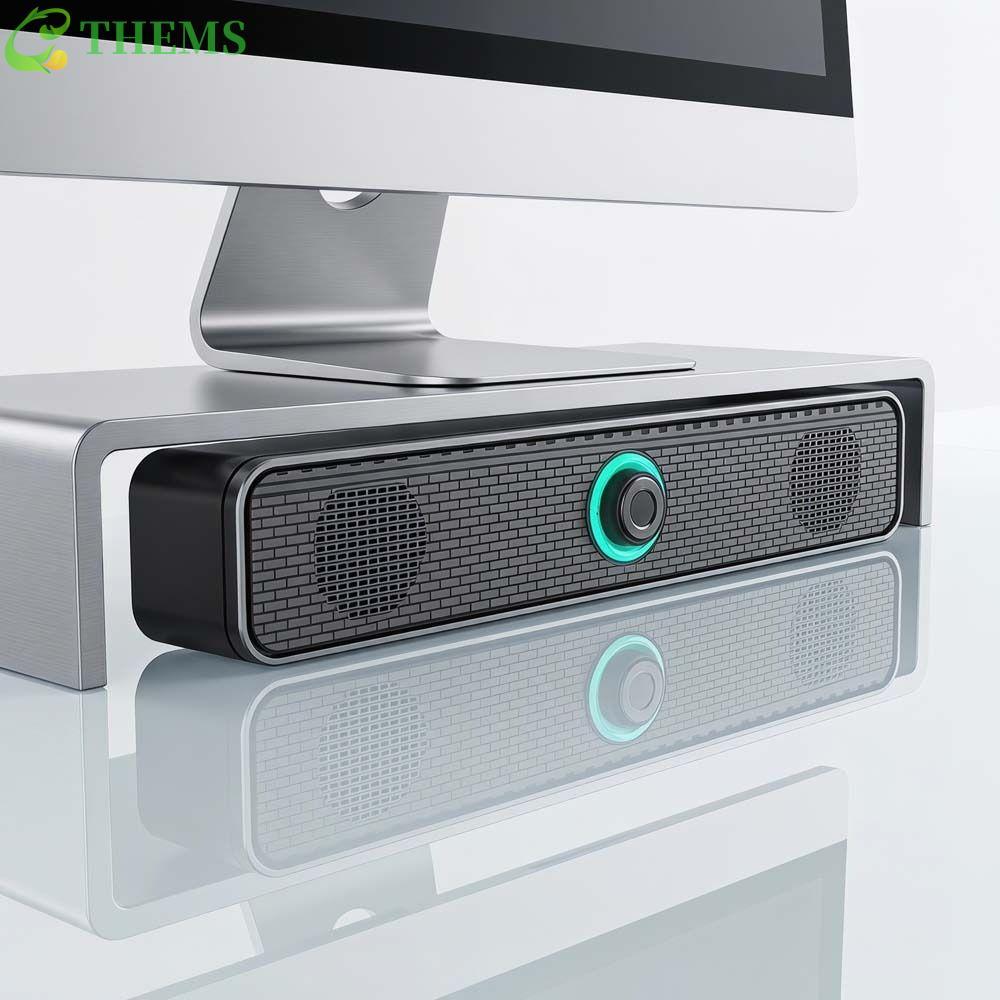 Alto-Falante THEMS Soundbar , Barra De Som Para PC Com Áudio Surround Alimentado Por USB Fio Home Theater