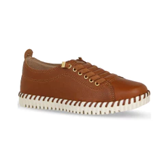 Tênis Feminino Bottero Couro Legítmo Casual Twister Pro Original Moderno Leve