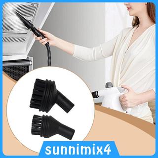 [Sunnimix4] Limpador A Vapor Escova Cabeça De Substituição De Peça De Vaporizador De Limpeza Portátil Redonda