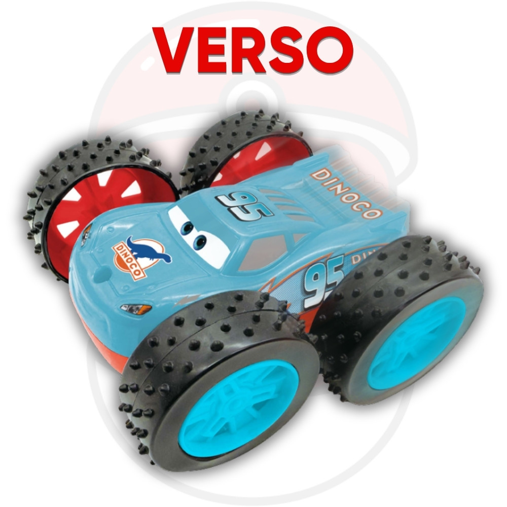 CARRINHO MCQUEEN BATE E VIRA DISNEY PIXAR TOYNG 2 EM 1 SUPER CARROS FILME BRINQUEDOS MENINOS DINOCO · foto 2