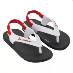 Chinelo Rider Infantil Baby com Elástico no Calcanhar