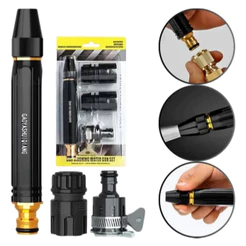 Kit Bico Jato Alta Pressão 3 em 1 Limpeza de Carro e Espaço Externo