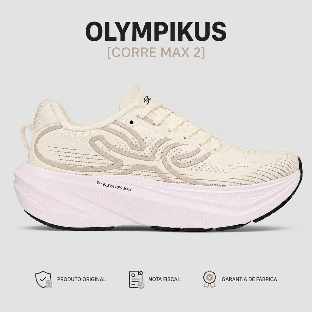 Tênis Olympikus Corre Max 2 Feminino Corrida VRD