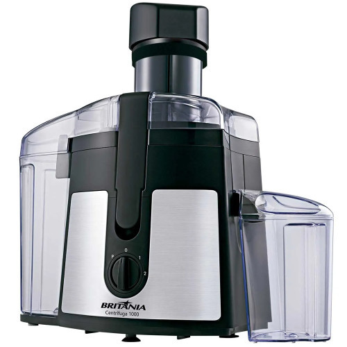 Centrifuga de Frutas Britânia 800W com Capacidade de 500ml 2 Velocidades + Pulsar