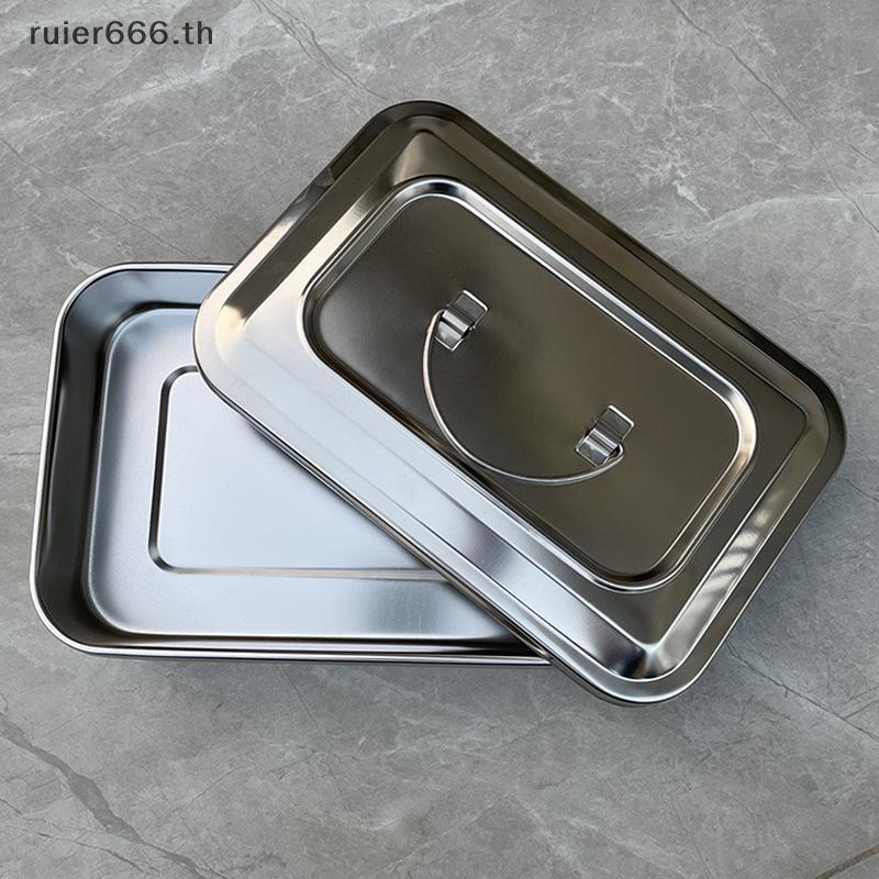 Bandeja ruier Tampa De Enfermagem Cirúrgica Equipamento Médico Esterilizador Recipiente Para Dentista Caixa De Armazenam