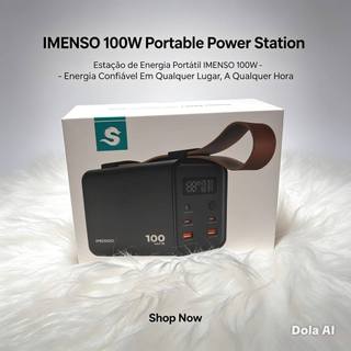 Carregador Portátil Power Bank Starlink Mini 60000mAh IMENSO Rápido Premium Recarregável Multi Função De Alta Potência