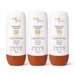 Protetor Solar FPS 30 50 e 70 Proteção UV + UVB Perfect Corpus 120ml