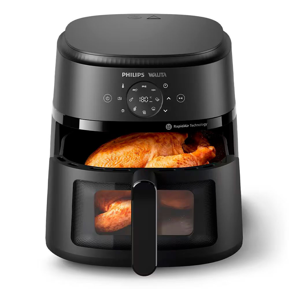 Fritadeira Elétrica Air Fryer Philips Walita 6,2L Série 2000 XL Digital NA230 Sem Óleo 1700W · foto 2