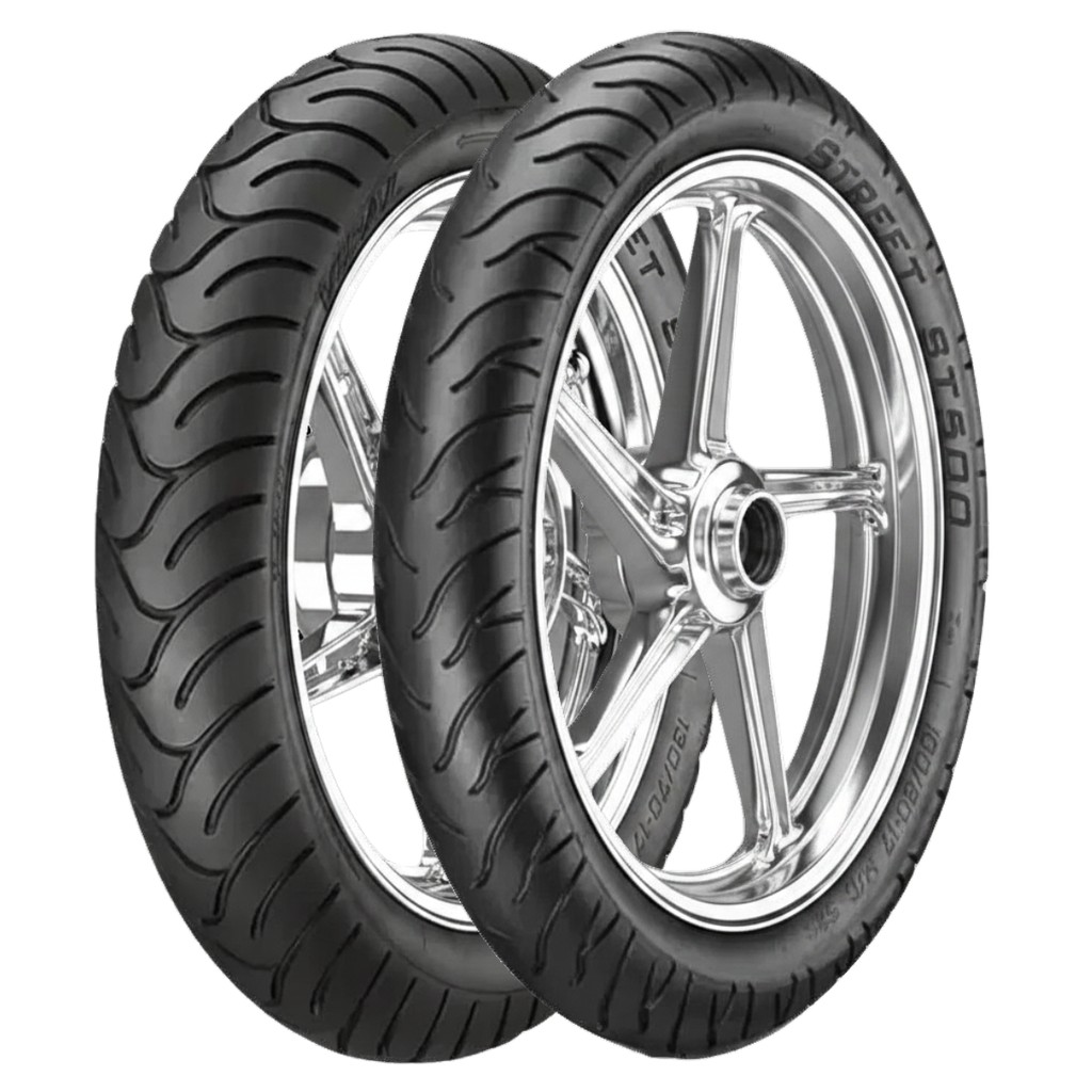 Par Pneus 110/70-17 + 140/70-17 Cb300 Twister 250 original vipal st500 uso sem camara