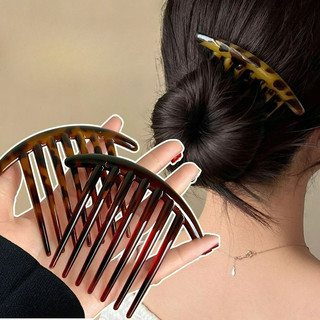 Pente vintage de sete dentes, pente feminino