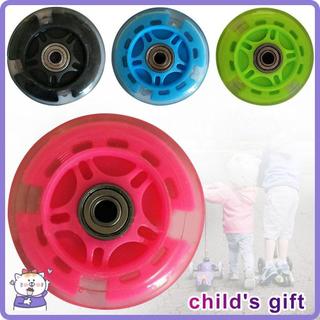 Roda De Scooter LED De Alta Qualidade Com 4 Cores E Rolamentos Leves Para Infantil