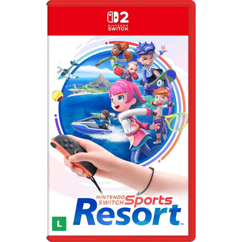 Nintendo Switch Sports Resort Switch 2 BR Midia Fisica