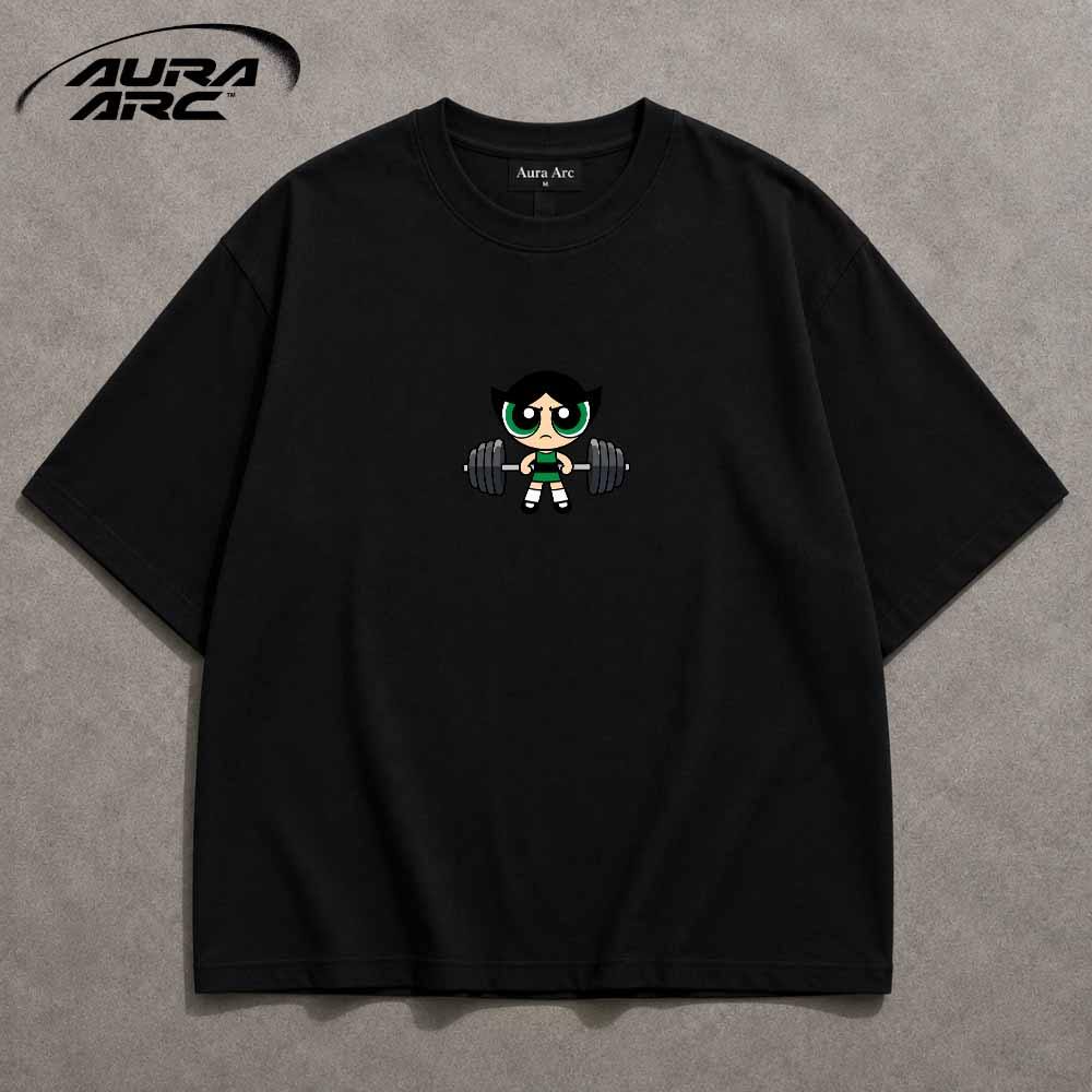 Camiseta Oversized Unissex As Meninas Superpoderosas Docinho Fitness Streetwear Estampa Premium 100% Algodão