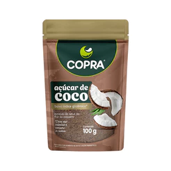 Açúcar de Coco Natural Sem Glúten 100g Copra