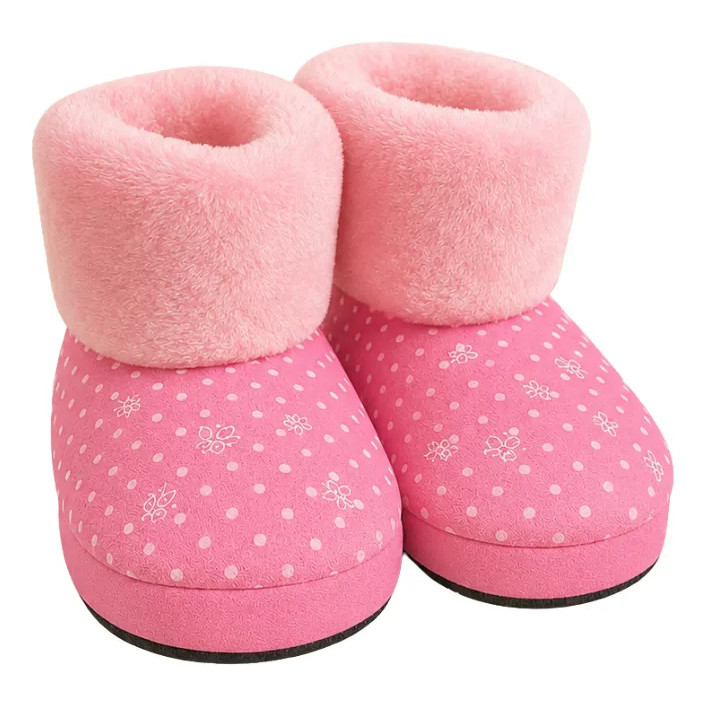 Pantufa Infantil Peluciada Super Quentinha Botinha