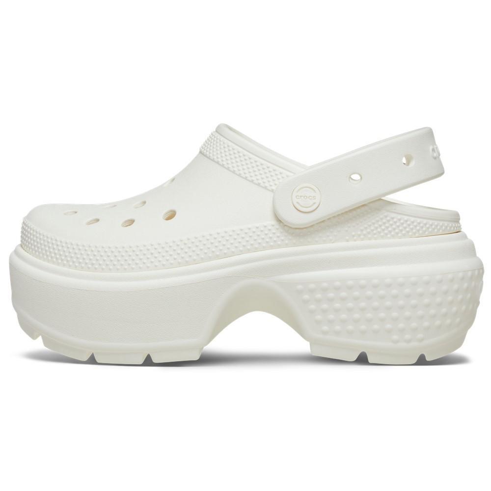 Sandália crocs stomp clog chalk — imagem 2 de 2