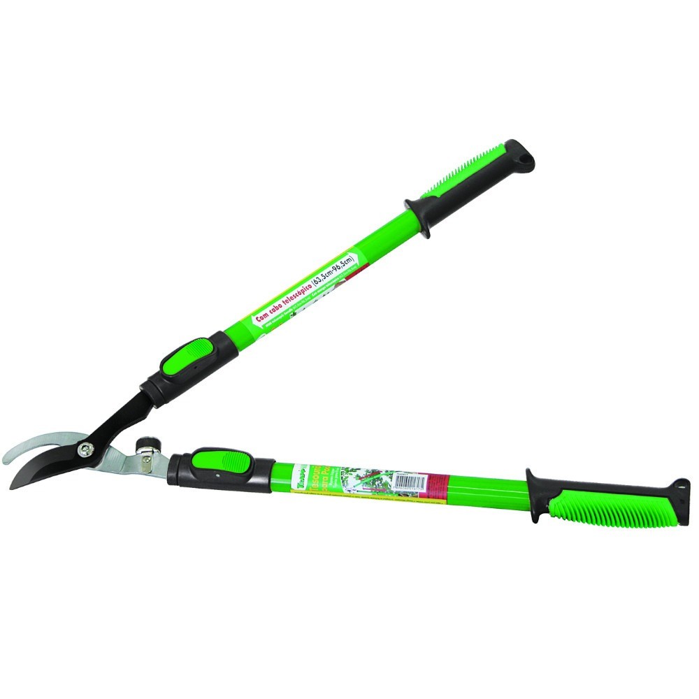 Tesoura corta galhos com cabo telescópico 63,5 - 96,5 cm TS40859 - Trapp