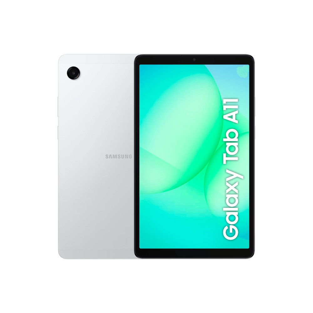 Galaxy Tab A11, 64GB, 4GB RAM, Tela de 8.7", Bateria 5.100mAh, Câmera frontal 5MP, Câmera traseira 8MP, WiFi
