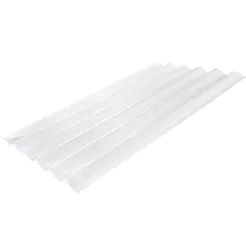 Telha Policarbonato Onda Alta Cristal 1,10 x 2,44 METROS - CA2A0800L - AJOVER